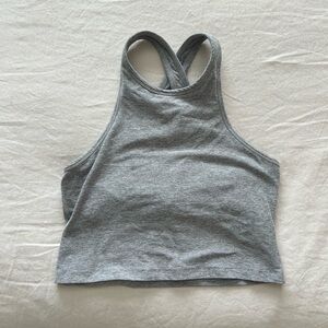 Beyond Yoga - Spacedye Studio Cropped Tank - Medium - Grey